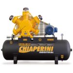 Compressor de Ar Industrial IP55 60 Pés 425L 15HP 220/380V - Trifásico CHIAPERINI-CJ60APW425L