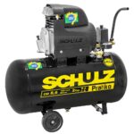 Compressor de Ar Pistão Pratiko CSI 50L 8,6 Pés 2CV com Rodas 110V SCHULZ-915.042