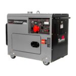 Gerador á Diesel Cabinado 418cc 6,5Kva Trifásico 380V com Partida Elétrica TDG7000SE3XP TOYAMA-251-072