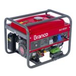 Gerador de Energia à Gasolina B4T-3500 E 7,0CV 3,5kVA Mono 110/220V AVR com Partida Elétrica BRANCO-90315545
