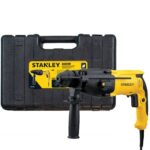 Martelete Perfurador Rompedor SDS Plus 26mm 2,4J 800W 220V com Maleta STANLEY-SHR263K