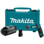 Parafusadeira/Furadeira Dobrável a Bateria 7.2V com Carregador 2 Baterias Maleta e Bits MAKITA-DF012DSE