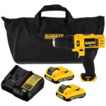 Parafusadeira/Furadeira de Impacto a Bateria 12V Li-Ion 3/8 Pol. com Carregador 2 Baterias e Bolsa DEWALT-DCD716D2-BR