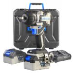 Chave de Impacto a Bateria Brushless 1/2" 800Nm 20V High Torque com 2 Baterias 3Ah e Maleta DEKO-DKBW20XP01-S4