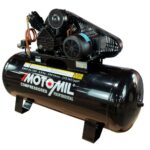 Compressor de Ar 25 Pés 200L 6HP 220/380V - Trifásico MOTOMIL-CMV-25/200