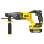 Martelete Perfurador/Rompedor SDS Plus 22mm Brushless com 2 Baterias 20V/Carregador e Maleta STANLEY-SBH900M2K-BR
