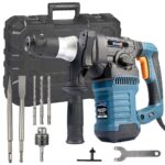 Martelete Perfurador Rompedor 4 em 1 SDS Plus 1500W 5J 220V FORTGPRO-FG3009X - Imagem 2