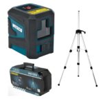 Combo Nível a Laser Verde 15m e Tripé WS8915K+WS9972 Wesco