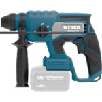 Martelete Perfurador Rompedor SDS Plus 18V 1,9kg WS2806.9 Wesco - Imagem 4