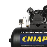 Compressor de Ar 200L 15 pés 175Lbs 3HP (110/220V) Mono Chiaperini - Imagem 5