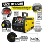 Inversora de Solda 160A MIG/MMA/TIG Biv c/Máscara+Acessório SuperTork - Imagem 5