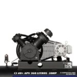 Compressor de Ar 360L 40 pés 175LBS 10HP 220/380V (Trif) Chiaperini - Imagem 3