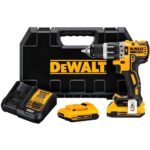 Parafusadeira Furadeira de Impacto Brushless 1/2 Pol. 20V com 2 Baterias Carregador Bivolt e Maleta DEWALT-DCD796D2