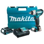 Chave de Impacto 1/2 Pol. à Bateria 12V com 2 Baterias Carregador e Maleta MAKITA-TW141DWYE