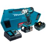 Chave de Impacto a Bateria 1/2Pol. 18V 330Nm com 2 Baterias e Carregador Rápido MAKITA- DTW300RTJ