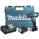 Parafusadeira/Furadeira de Impacto a Bateria 12V Lítio com Carregador 2 Baterias e Maleta MAKITA-HP333DWYE